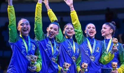 Brasil conquistou medalha de prata no Mundial de Ginastica Rítmica