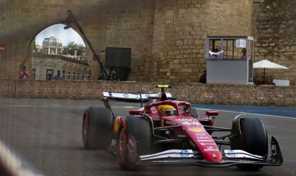 Hamilton, piloto da Ferrari, liderou o treino livre 2 do GP do Azerbaijão