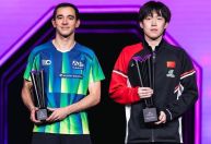 Hugo Calderano é dominado por chinês e leva a prata no WTT de Macau