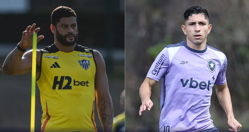 Hulk, do Atlético, e Savarino, do Botafogo