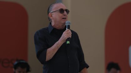 Galvão Bueno em evento