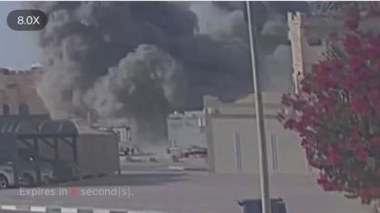 Imagem de câmera de segurança mostra momento de ataque de Israel a prédio em Doha, no Catar