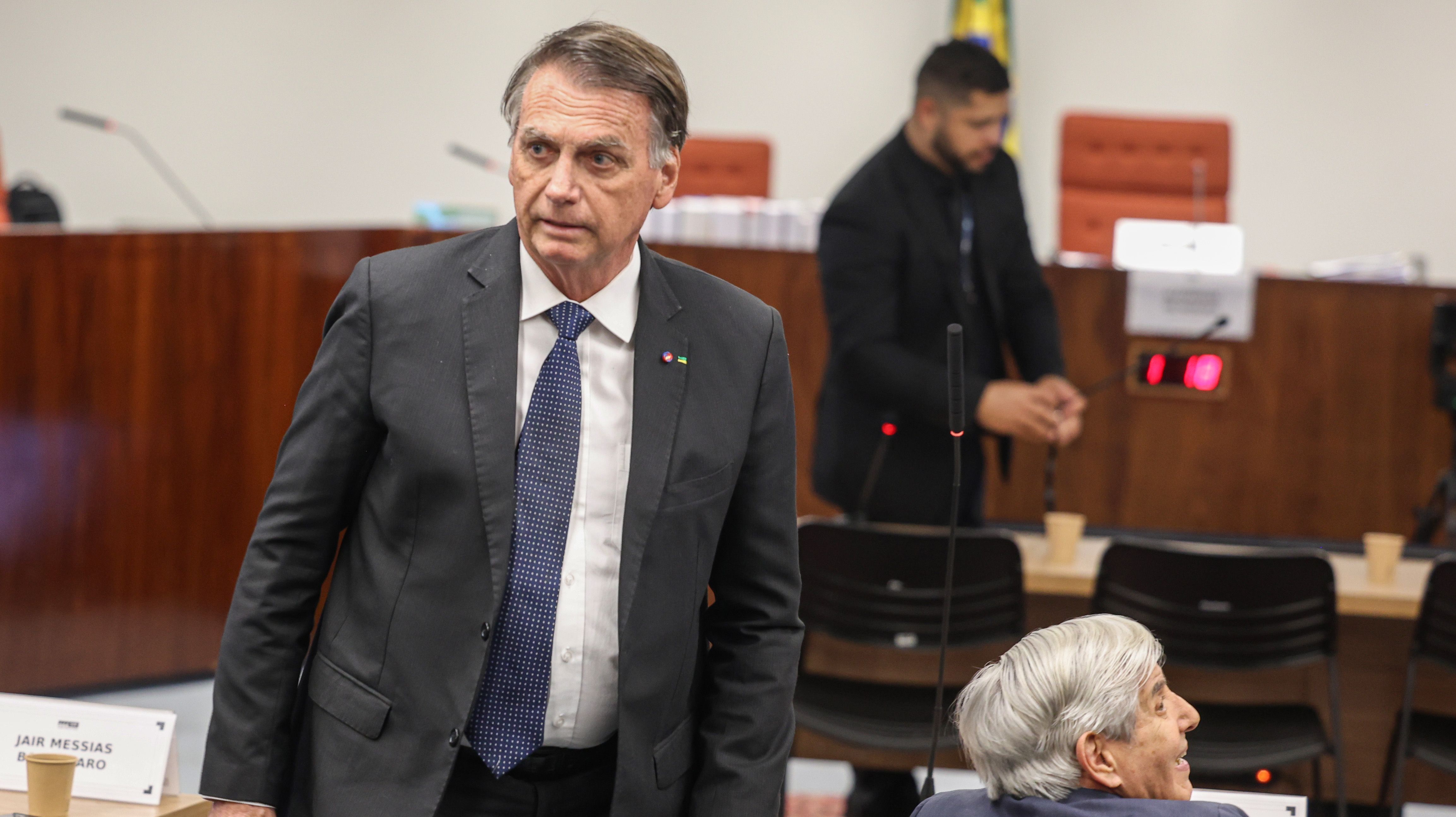 O ex-presidente Jair Bolsonaro
