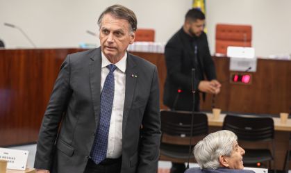 O ex-presidente Jair Bolsonaro