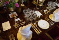 Trump e Melania participam de jantar com a família real; veja o cardápio