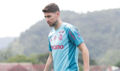 Jorginho durante treino
