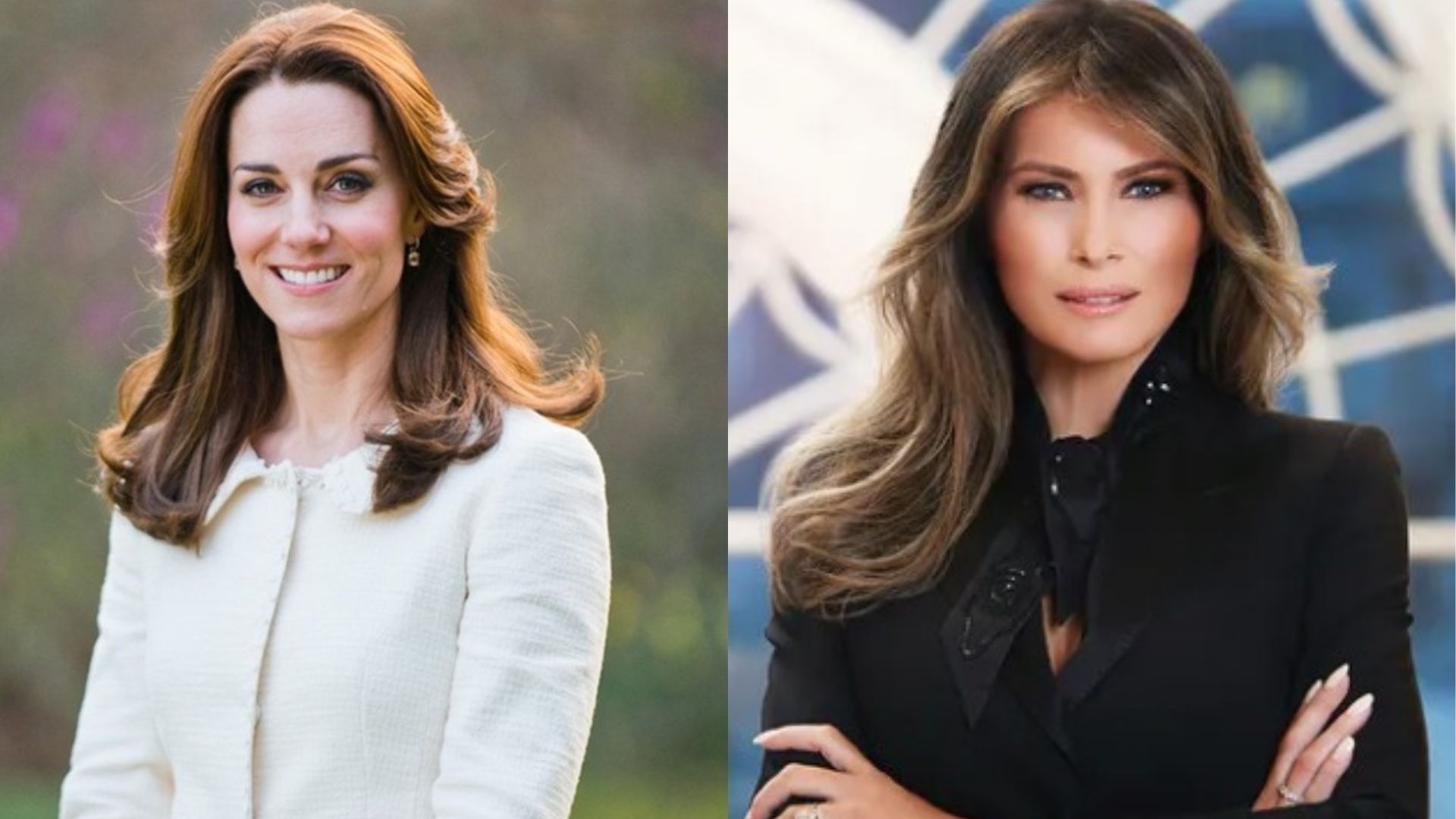 Kate Middleton e Melania Trump