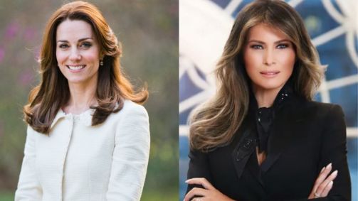 Kate Middleton e Melania Trump