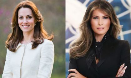 Kate Middleton receberá Melania durante visita de Trump ao Reino Unido