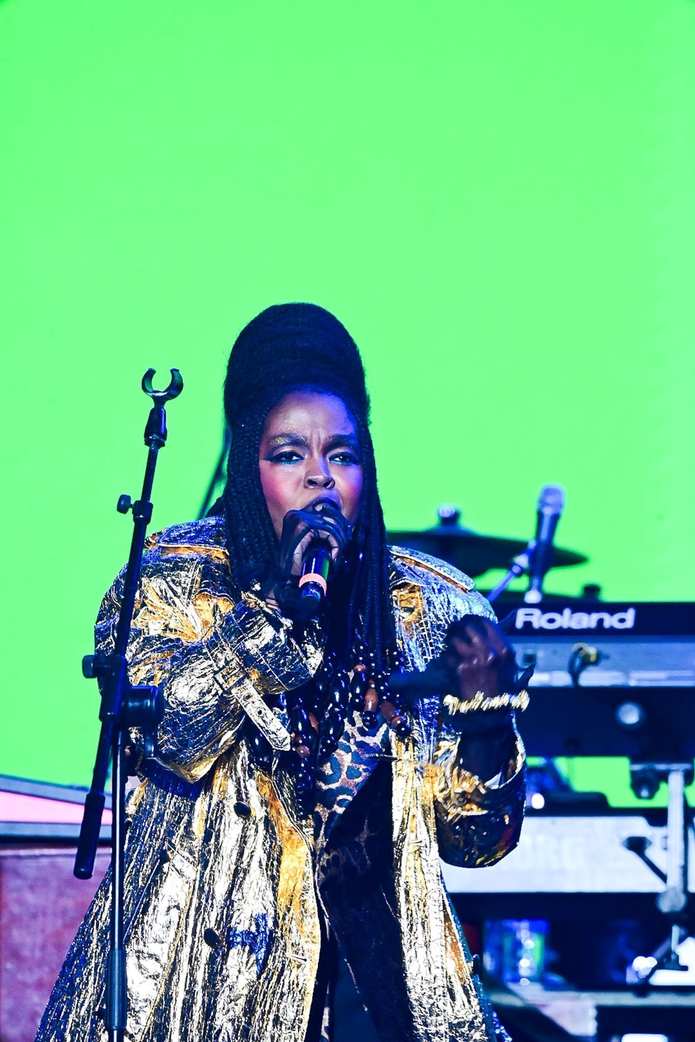Lauryn Hill no 1º dia de The Town 2025 • Leo Franco / AgNews
