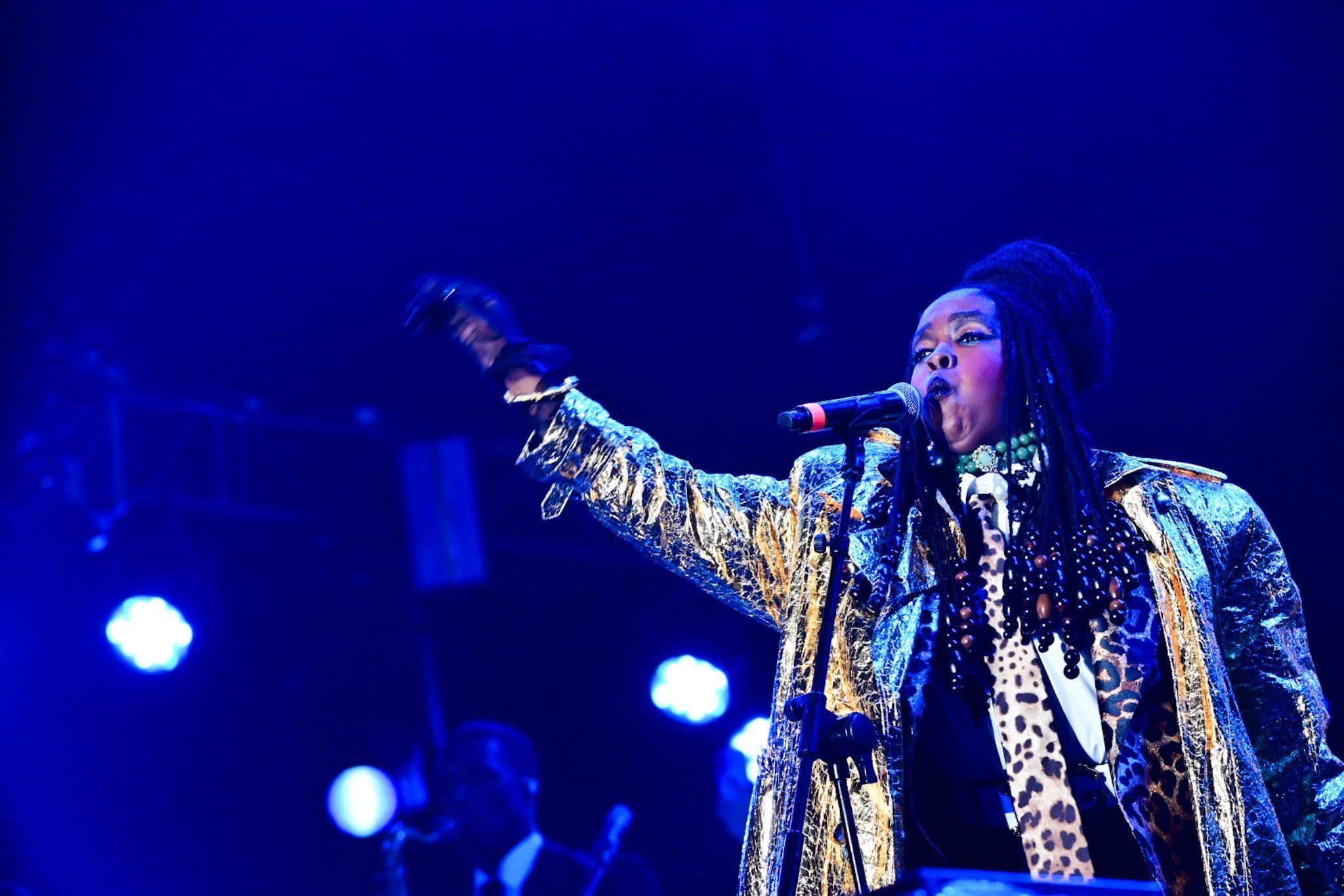 Lauryn Hill no 1º dia de The Town 2025