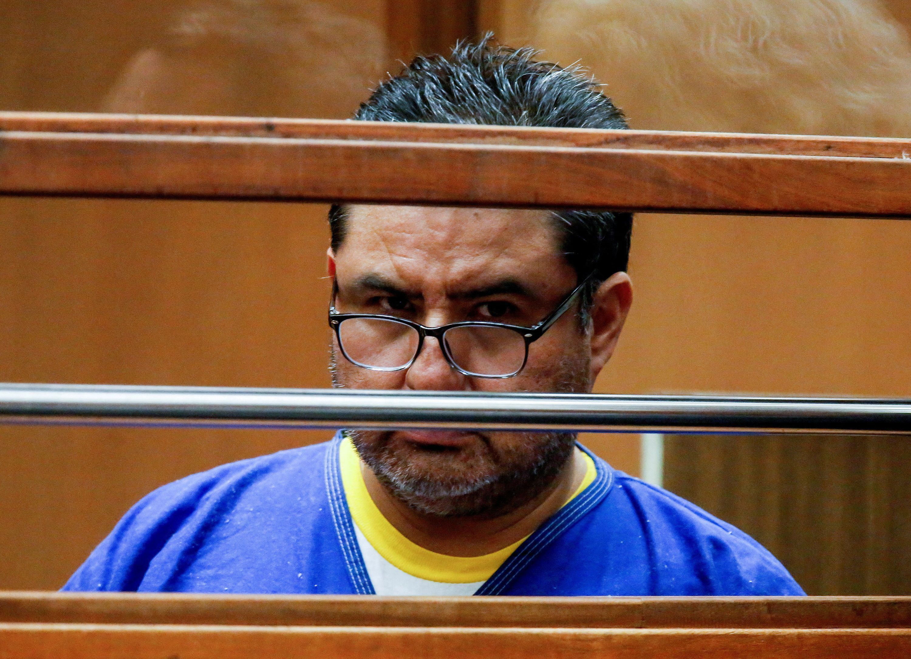 Naason Joaquin Garcia comparece ao tribunal em Los Angeles, Califórnia