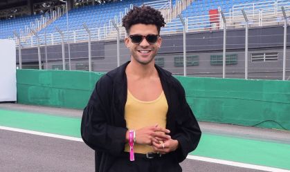 Ator Lucas Leto no segundo dia de The Town