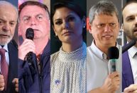 Lula superaria Bolsonaro, Michelle, Tarcísio e Eduardo, diz Quaest