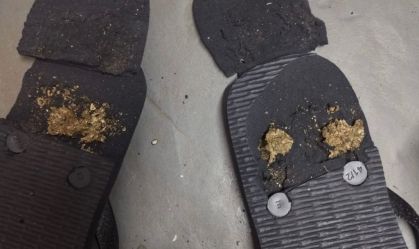 Polícia apreende chinelos com maconha em presídio de MG