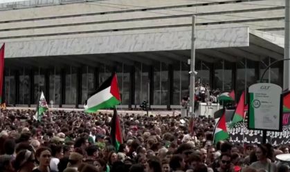 Protestos pró-Palestina na Itália reúnem milhares e bloqueiam portos