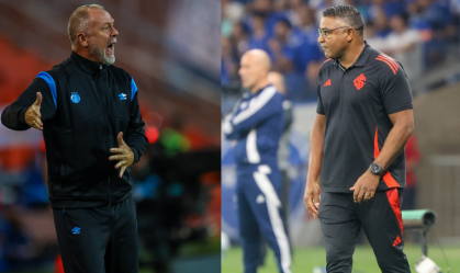 GreNal inédito: revés em clássico ameaça cargos de Mano e Roger 
