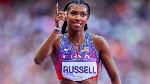 Masai Russell, campeã olímpica