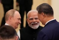 Reuniões de Xi com Putin e Modi ilustram erosão de liderança dos EUA