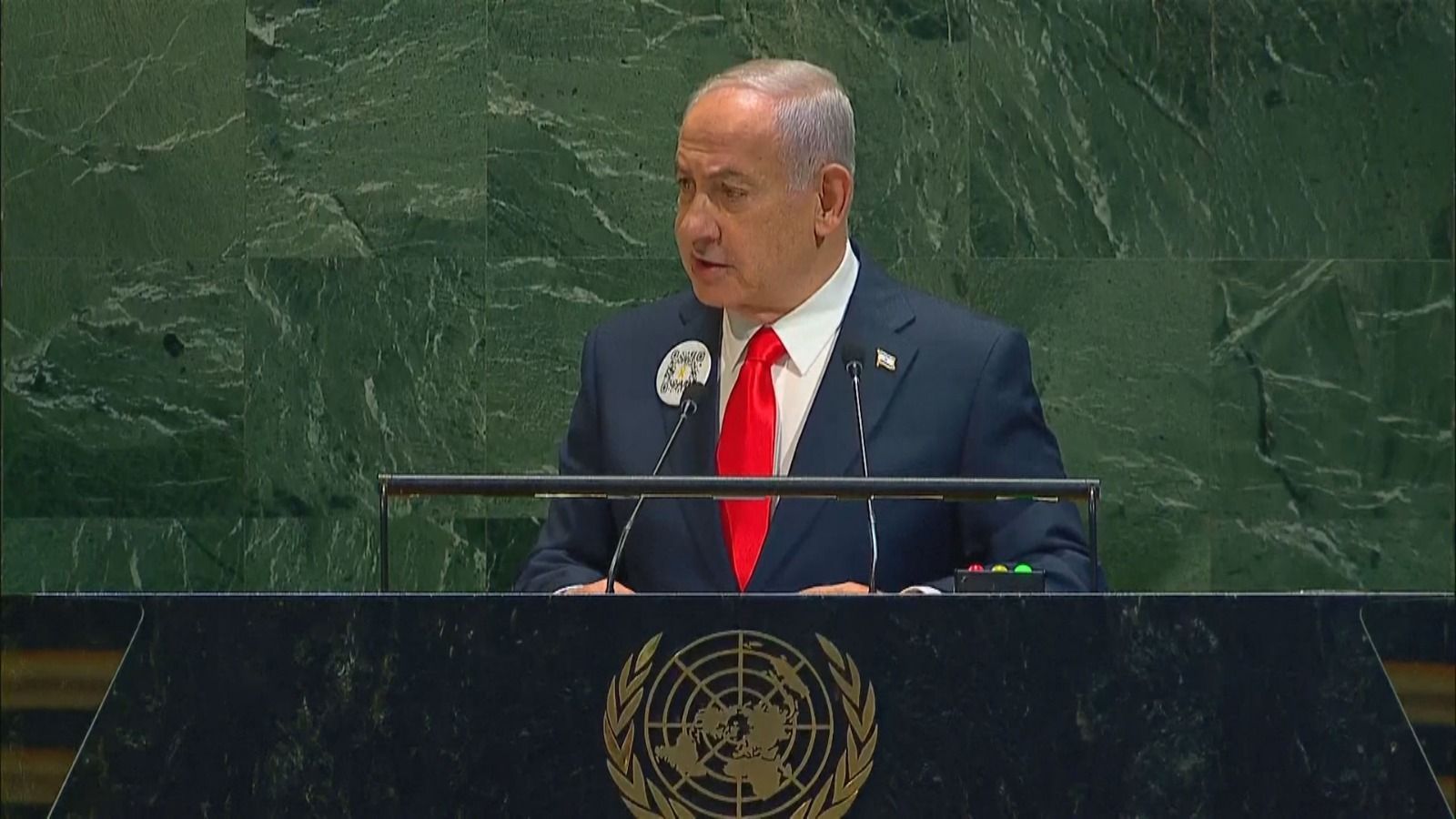 Netanyahu discursa na Assembleia Geral da ONU e é alvo de vaias