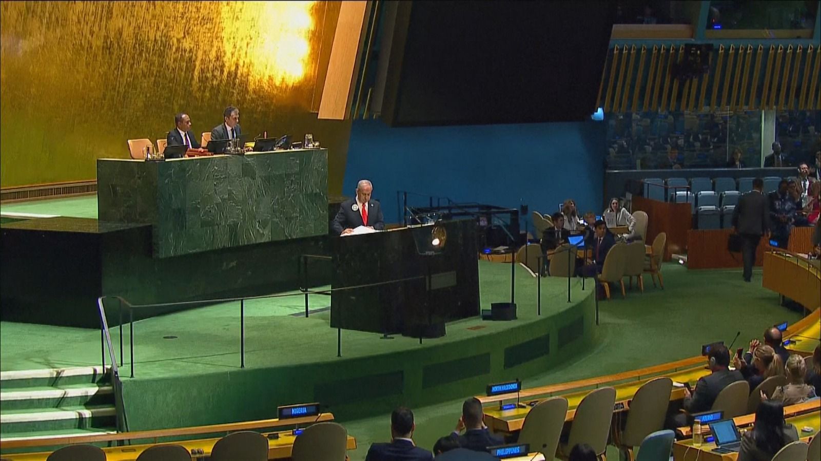 Netanyahu discursa na Assembleia Geral da ONU