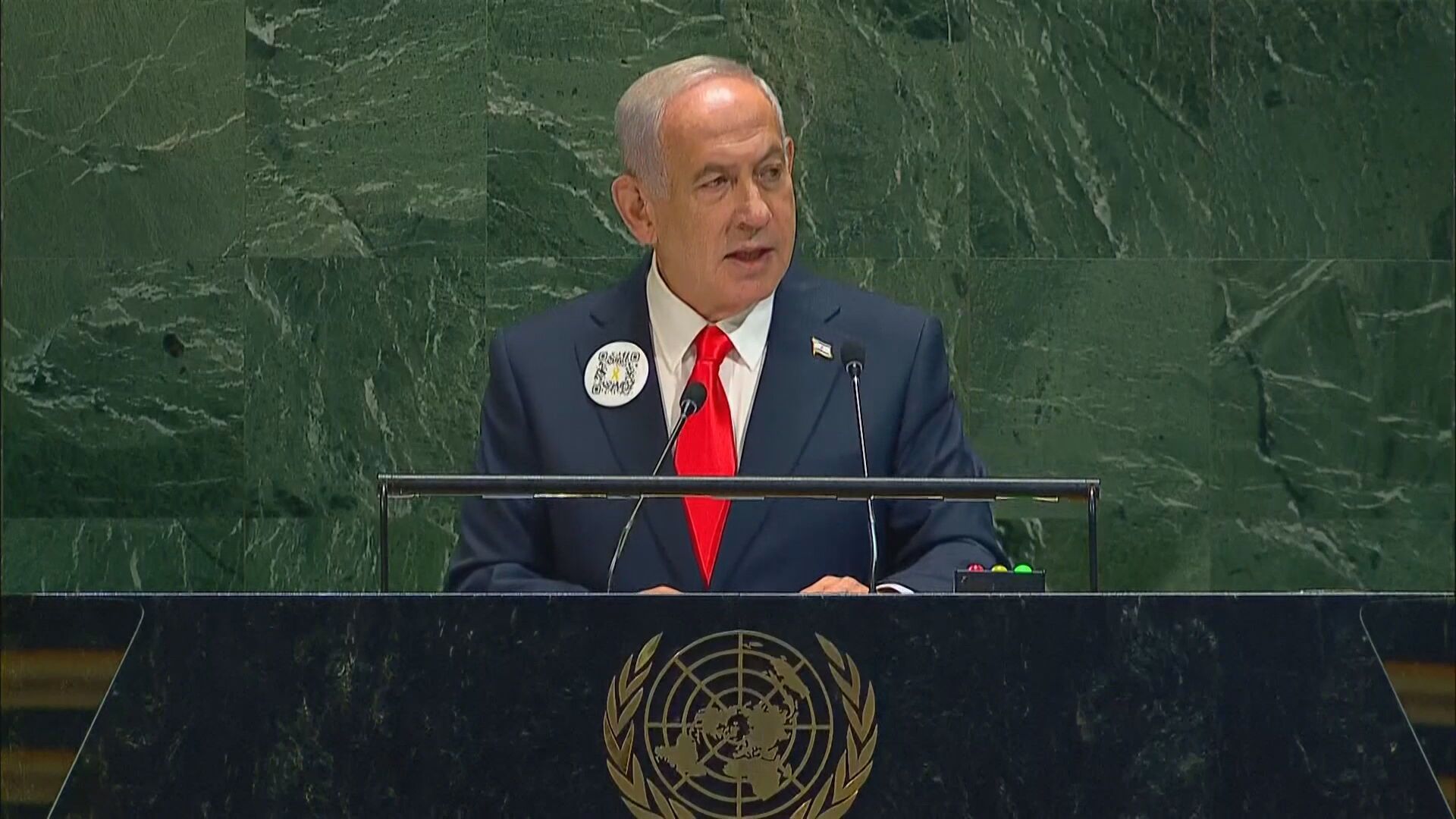 Netanyahu discursa na ONU