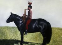 Exposição na MITS Galeria traz arte inspirada em jazz e periferia paulista