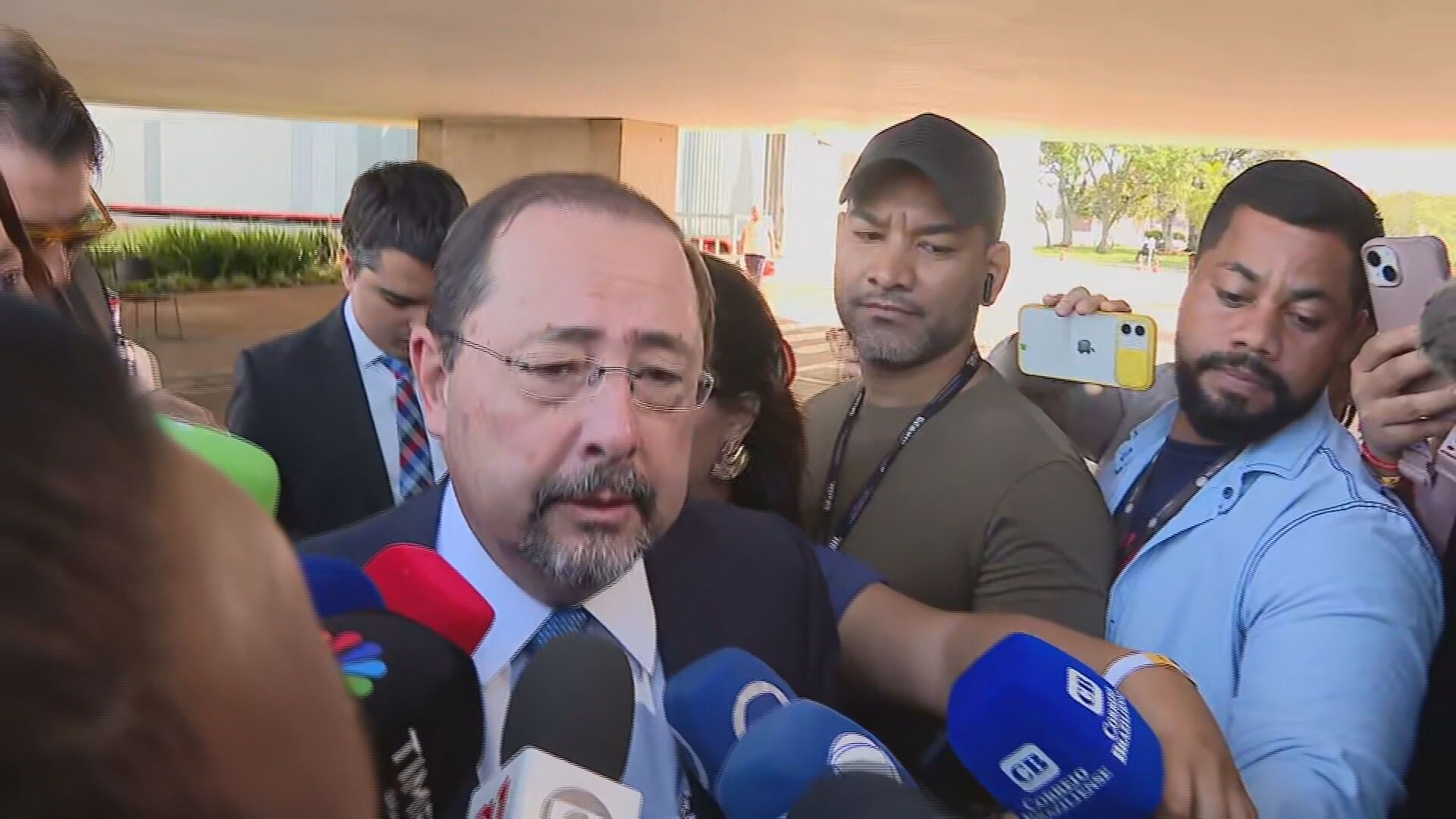 O advogado do ex-presidente Jair Bolsonaro, Celso Vilardi