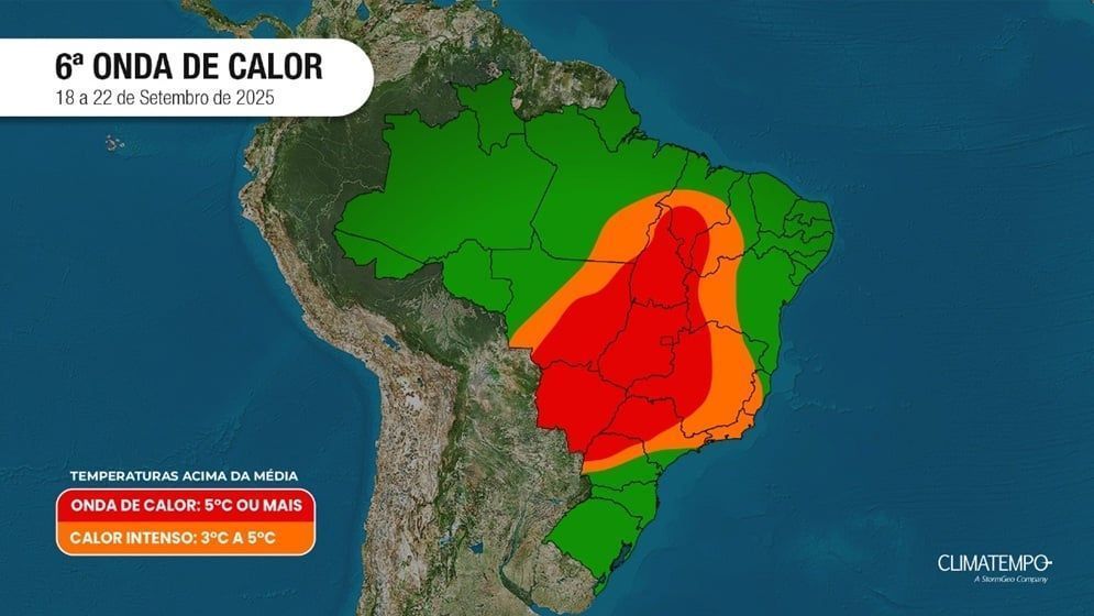 Onda de calor atinge o final do inverno