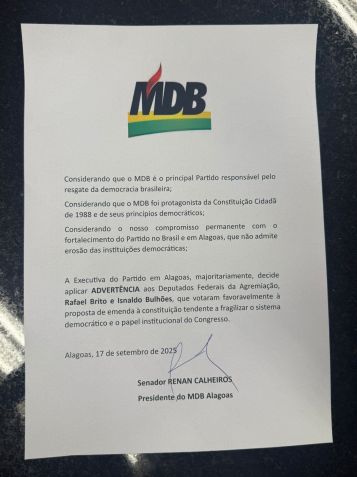 MDB • Divulgação
