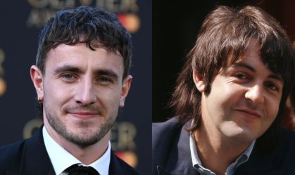 Paul Mescal e Paul McCartney se aproximam antes de cinebiografia