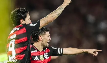 Pedro e Arrascaeta miram novas marcas históricas contra o Estudiantes