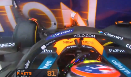Piastri bateu na largada do GP do Azerbaijão