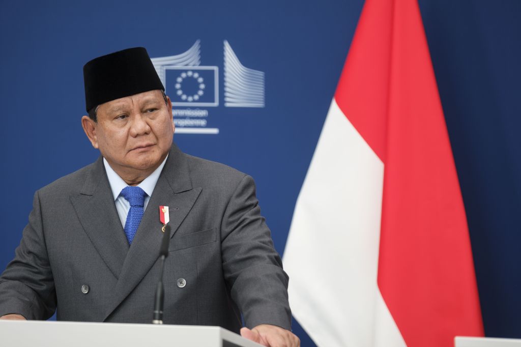 Presidente da Indonésia Prabowo Subiano