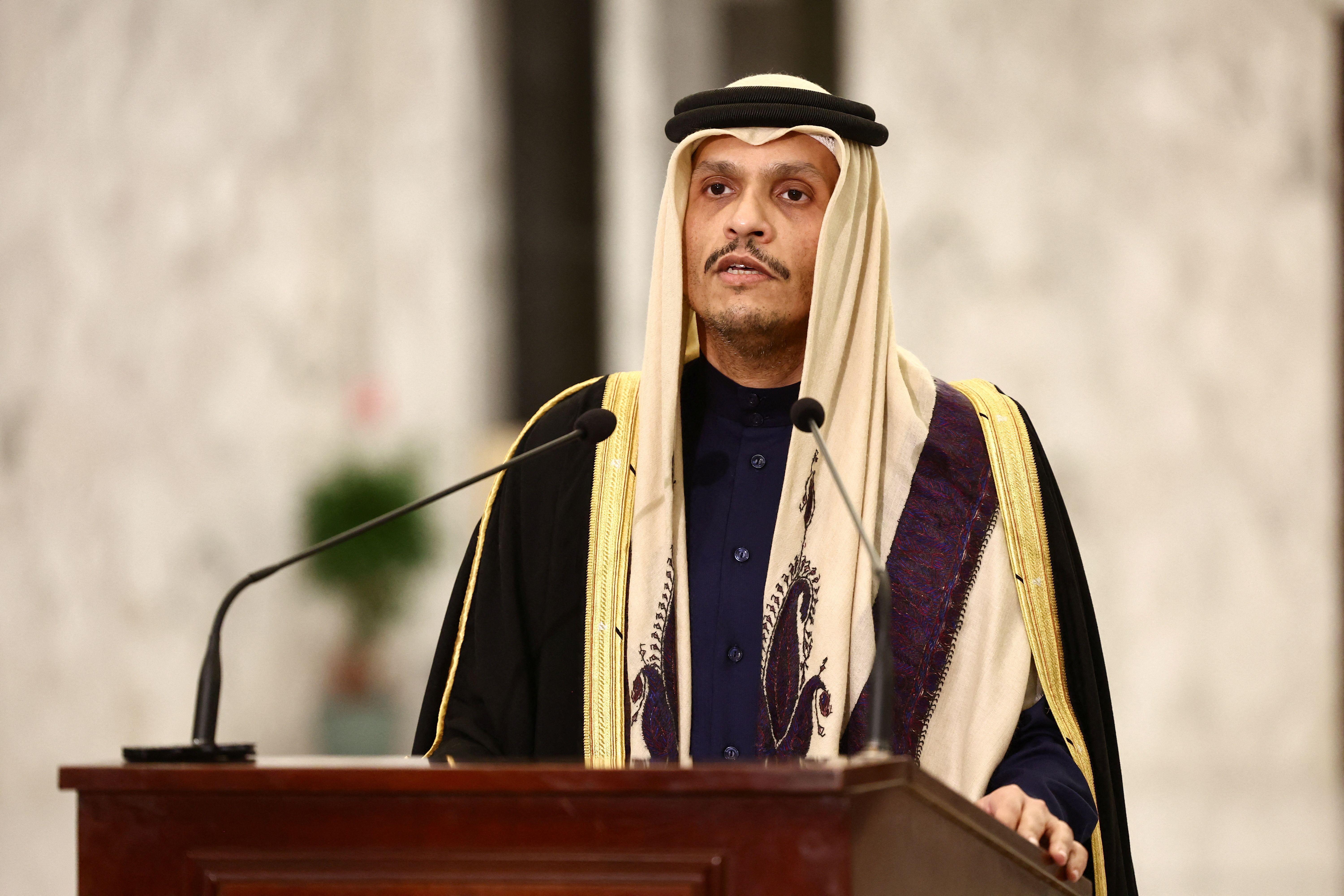 Primeiro-ministro do Catar, Mohammed bin Abdulrahman al-Thani