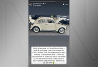 Michelle diz que teve Fusca revistado para ver se Bolsonaro estava no carro