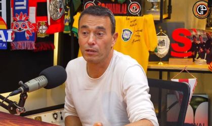 André Rizek durante entrevista ao Charla Podcast