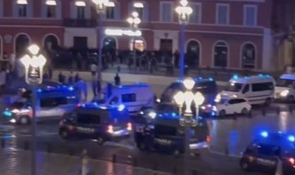 Torcedores entram em confronto com a polícia antes de jogo da Europa League