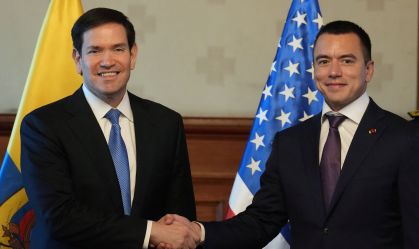 EUA e Equador anunciam compromissos contra cartéis de drogas