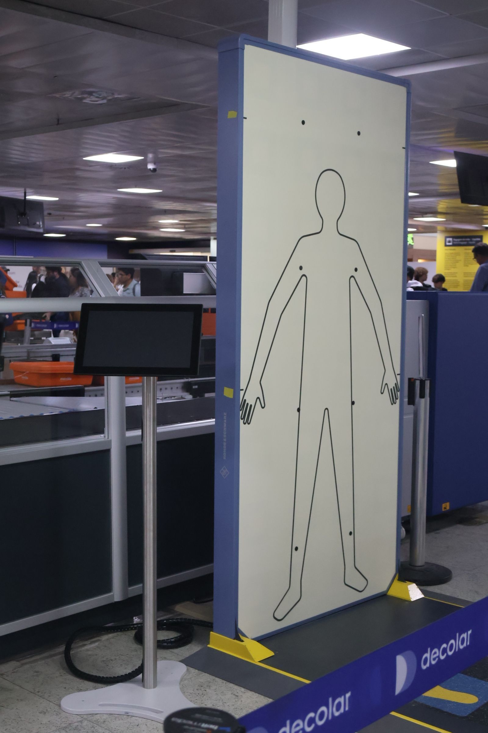 Body Scanner de alta tecnologia inaugurado no Aeroporto de Guarulhos • Divulgação / Aeroporto de Guarulhos