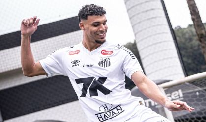 Victor Hugo, novo meio-campista do Santos