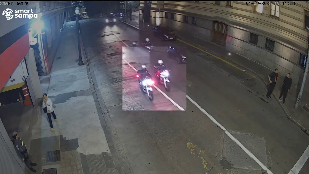 Imagem de destaque do post: Vídeo: Moto com placa adulterada mais de 9 mil vezes é detida em SP