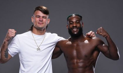 Diego Lopes e Aljamain Sterling juntos