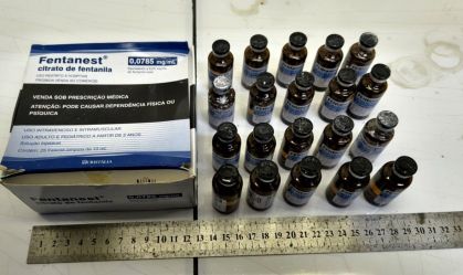 Polícia faz primeira apreensão de fentanil da história de Pernambuco