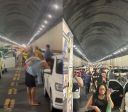 Incêndio em carro fecha túnel Rebouças por uma hora no Rio