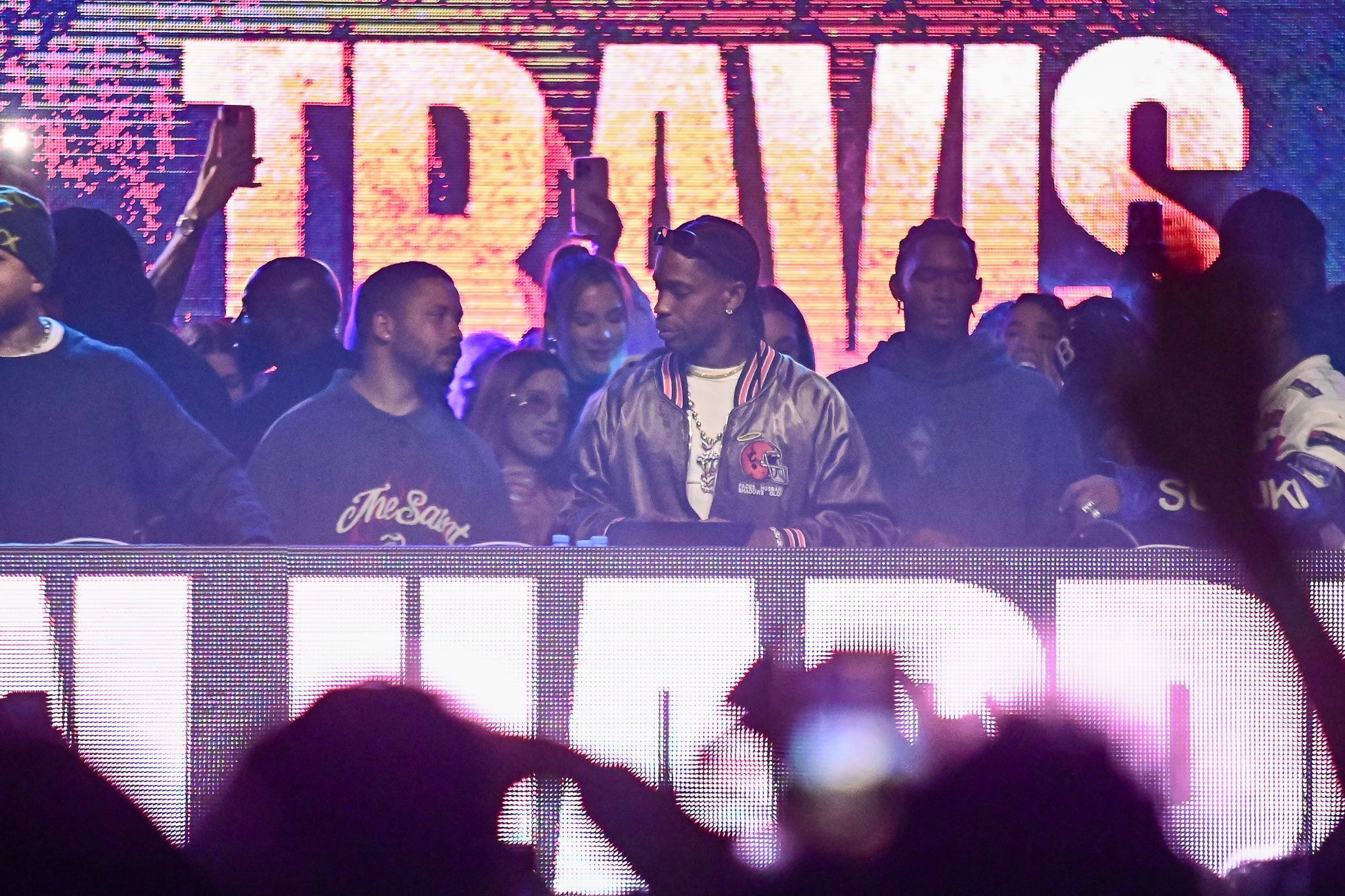 Travis Scott em after party em São Paulo