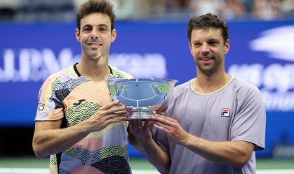 US Open: Granollers e Zeballos fecham ano com título das duplas masculinas