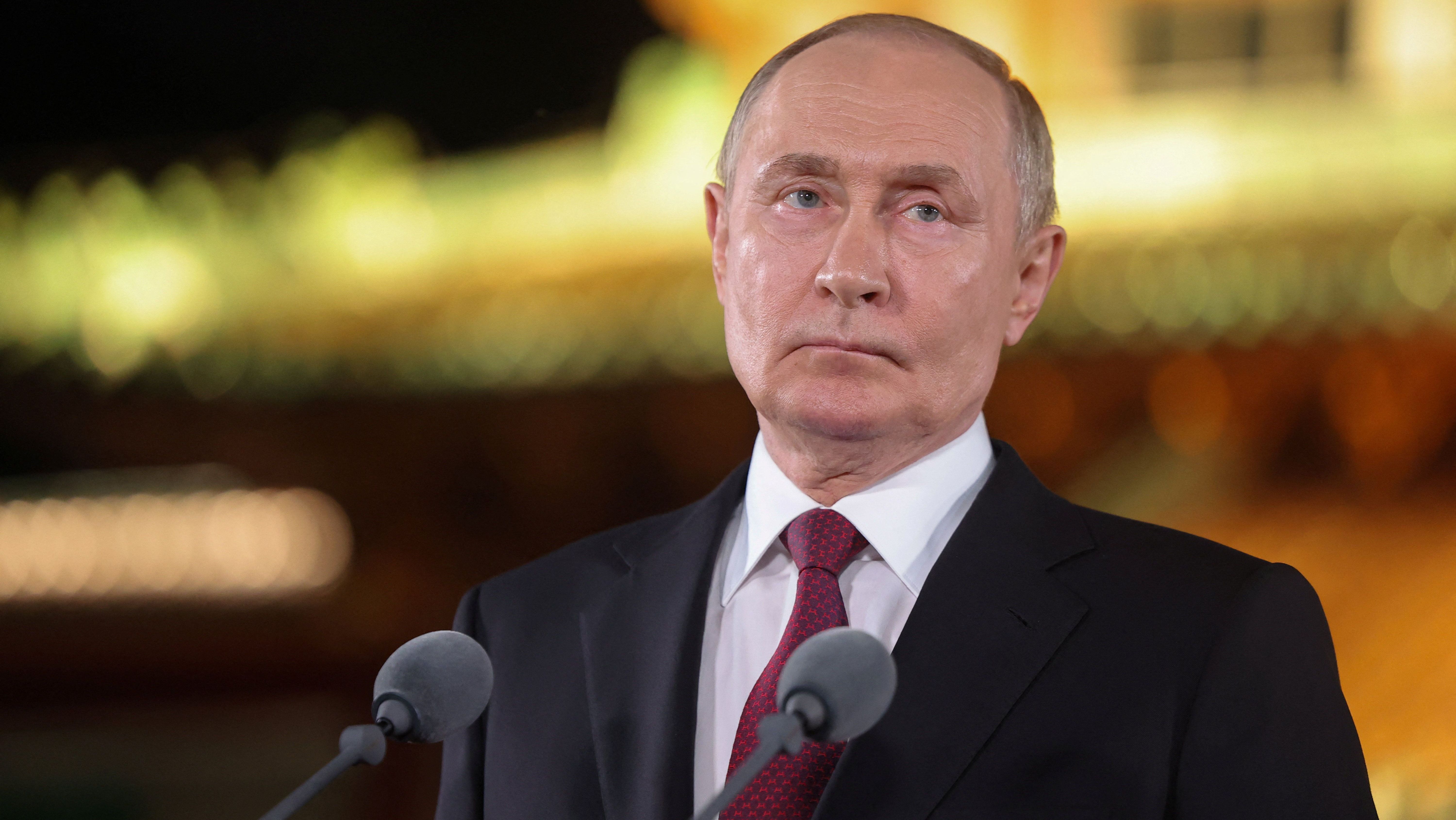 Vladimir Putin em Pequim