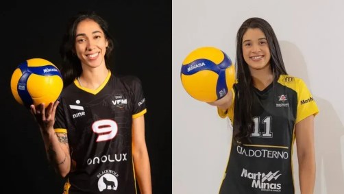 Ana Flávia Galvão (esq.) e Mayra Souza (dir.) viveram momentos de terror em meio a caos no Nepal
