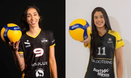 Ana Flávia Galvão (esq.) e Mayra Souza (dir.) viveram momentos de terror em meio a caos no Nepal